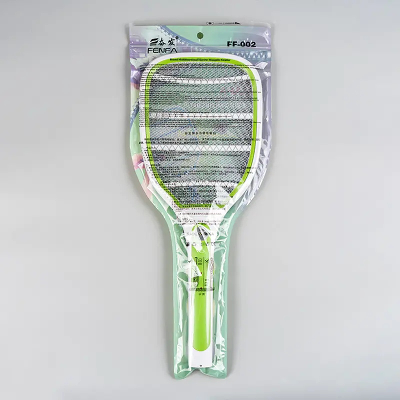 FF-002 3-farebná LED olovená batéria 400mAh so zástrčkovou elektrickou plácačkou na komáre FF-002 3-farebná LED olovená batéria 400mAh so zástrčkovou elektrickou plácačkou na komáre