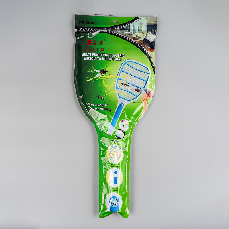 FF-002 3-farebná LED olovená batéria 400mAh so zástrčkovou elektrickou plácačkou na komáre FF-002 3-farebná LED olovená batéria 400mAh so zástrčkovou elektrickou plácačkou na komáre