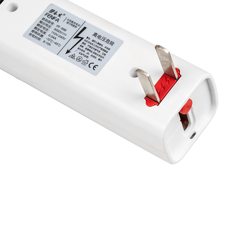 FF-998 LED olovená batéria 400 mAh so zástrčkou, solárnou elektrickou plácačkou na komáre FF-998 LED olovená batéria 400 mAh so zástrčkou, solárnou elektrickou plácačkou na komáre
