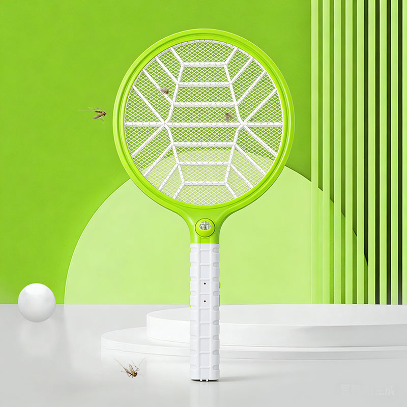 FF-105 400mAh 3-farebná LED olovená batéria domáca elektrická plácačka na komáre FF-105 400mAh 3-farebná LED olovená batéria domáca elektrická plácačka na komáre